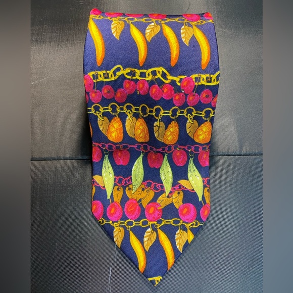 Vintage Yves Saint Laurent Silk Necktie - Picture 1 of 8